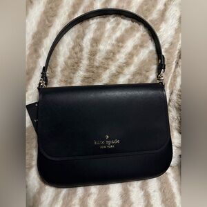 Kate Spade Staci Black Shoulder and Crossbody Bag MSRP $399 NWT